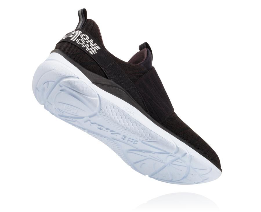 Tenis Hoka One One Mujer Negros/Blancos - Hupana Slip - MDTR86910